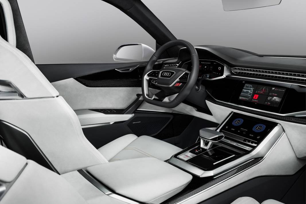 Audi Q8 sport concept Interieur Design