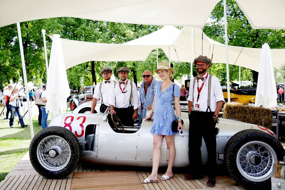 Audi bei den Classic Days Schloss Dyck