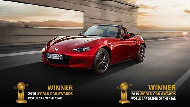 Mazda MX-5 ist &quot;World Car of the Year 2016&quot;