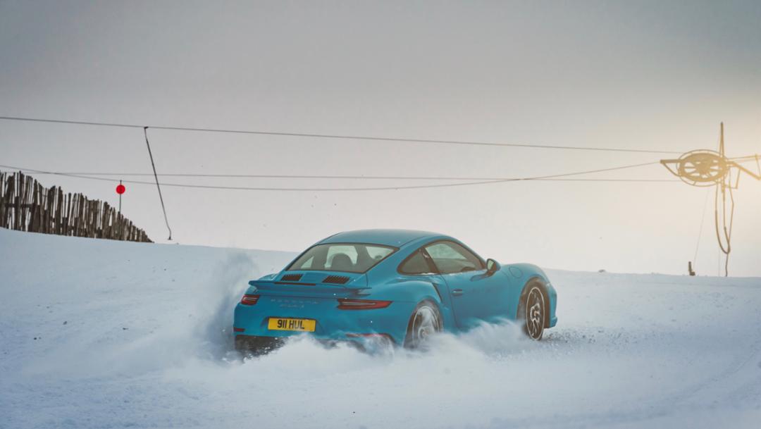 911 Turbo S, Glenshee Ski Centre, Schottland, 2018, Porsche AG