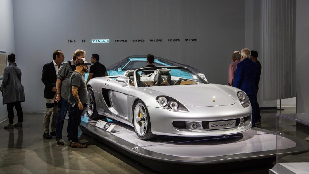 Carrera GT, “The Porsche Effect”, Petersen Automotive Museum, 2018, Porsche AG