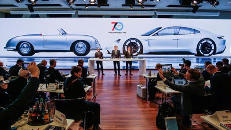 Porsche stellt die Weichen für die Zukunft