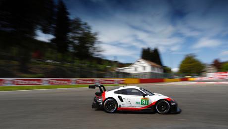 Porsche startet in Spa in die neue Saison