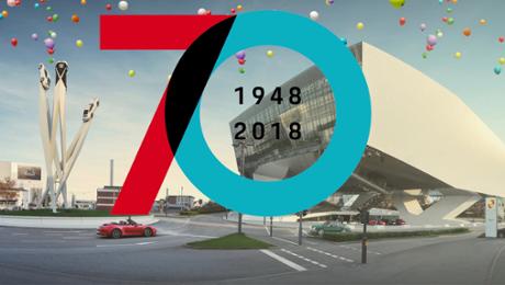 Eröffnung der Ausstellung „70 Jahre Porsche Sportwagen“ 
