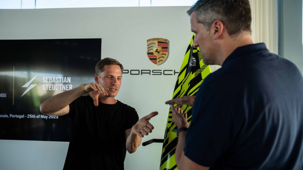 Sebastian Steudtner, Markus Schmelz, Porsche Engineering, 2023, Porsche AG